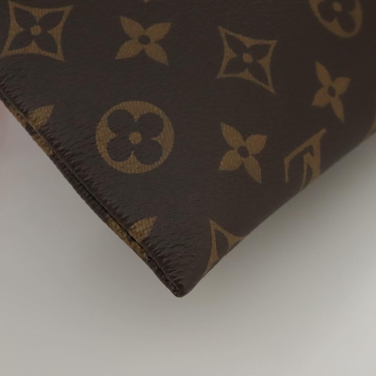 Louis Vuitton Solar Ray A4 Pouch Monogram Canvas Brown Canvas Clutche & Pouche Bag (Pre-Owned)