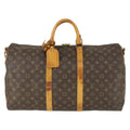 Louis Vuitton Keepall Bag Monogram Canvas Brown Canvas Travel Bag Bag (Pre-Owned)