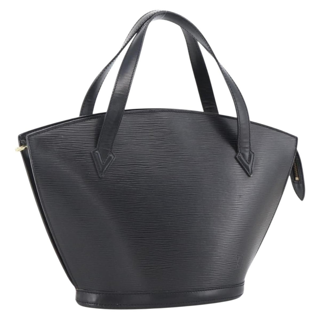 Louis Vuitton Saint Jacques Nm Handbag Epi Leather Black Leather Handbag (Pre-Owned)