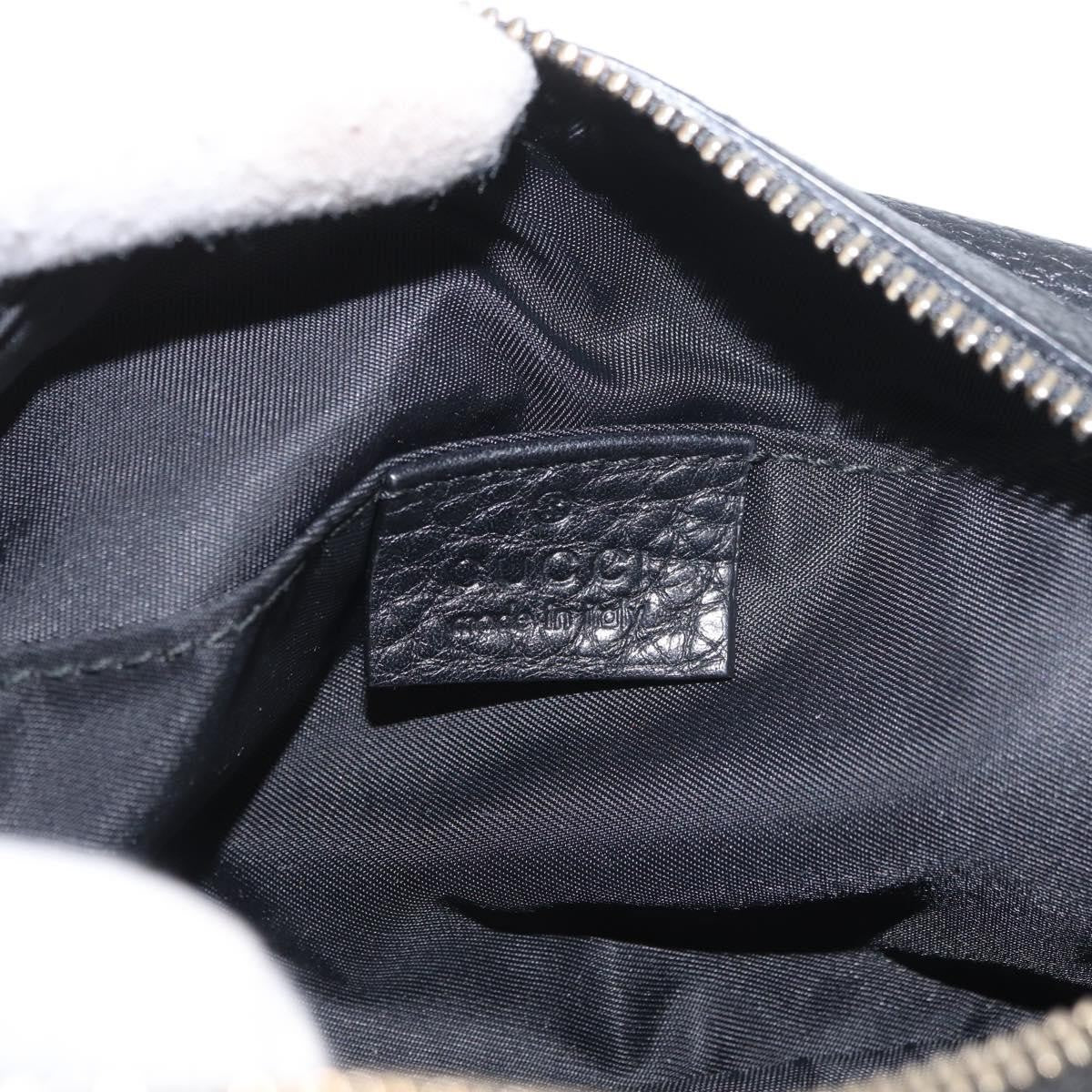 Gucci Soho Toiletry Pouch Leather Black Leather Clutche & Pouche Bag (Pre-Owned)