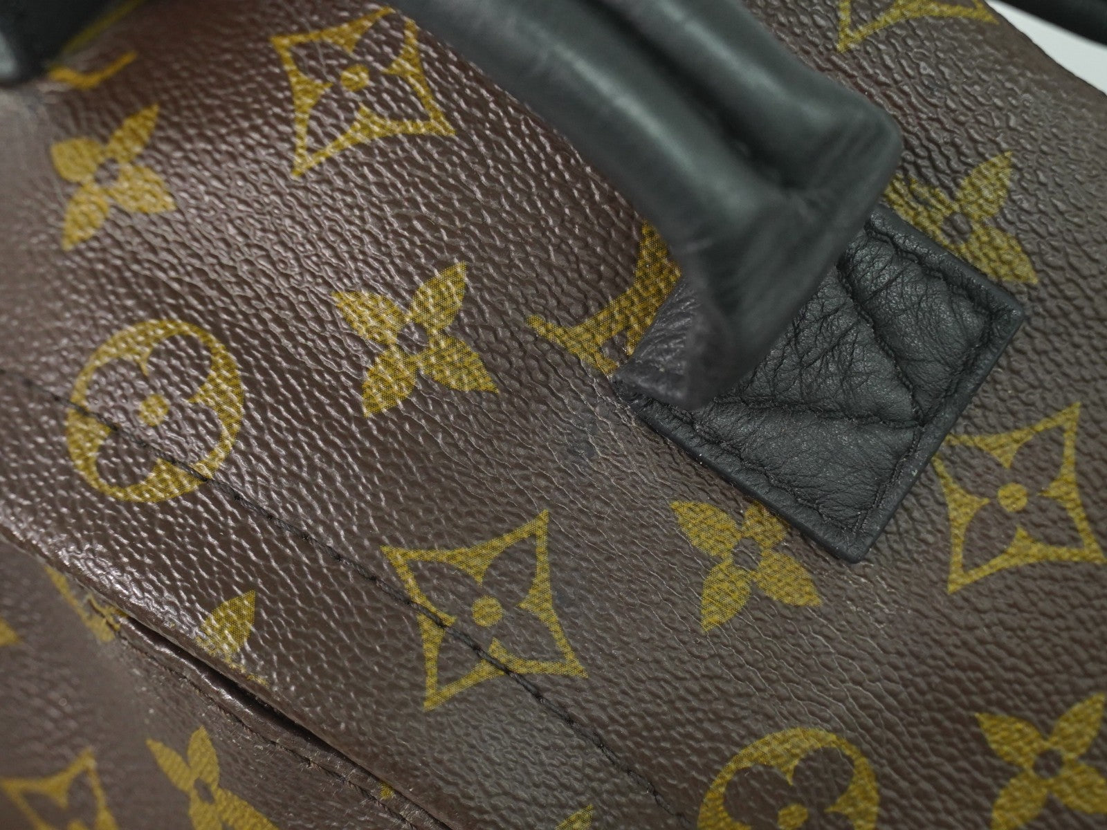 Louis Vuitton Palm Springs Backpack Monogram Canvas Brown Canvas Backpack Bag (Pre-Owned)