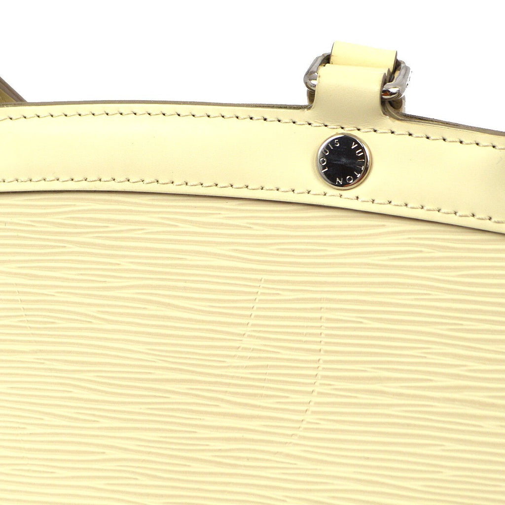 Louis Vuitton Brea Handbag Epi Leather Beige Leather Handbag (Pre-Owned)
