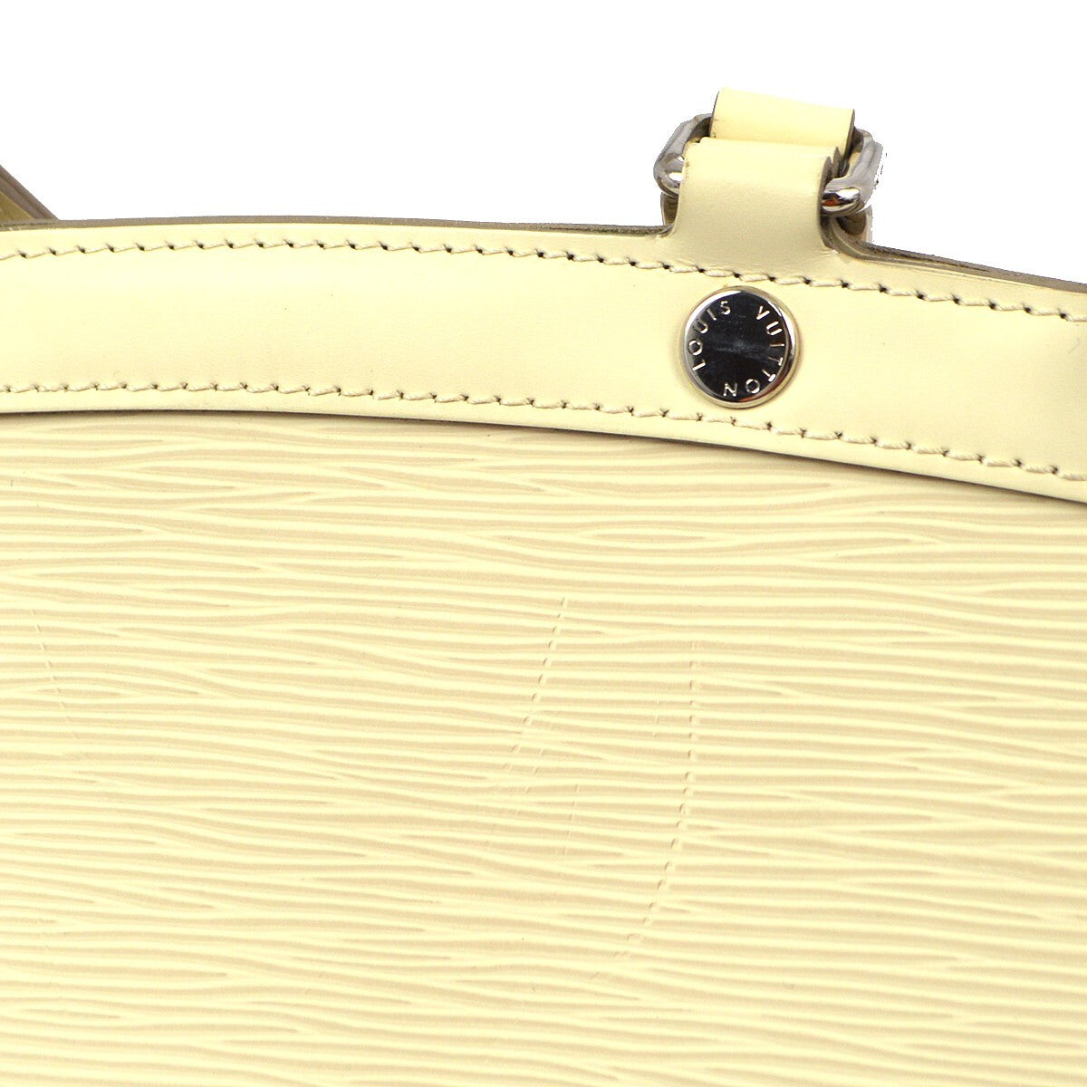 Louis Vuitton Brea Handbag Epi Leather Beige Leather Handbag (Pre-Owned)