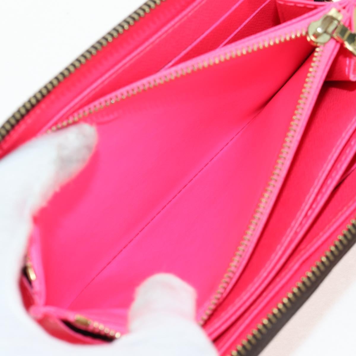 Louis Vuitton Zippy Wallet Canvas Pink Canvas Wallets Accessory (Pre-Owned)