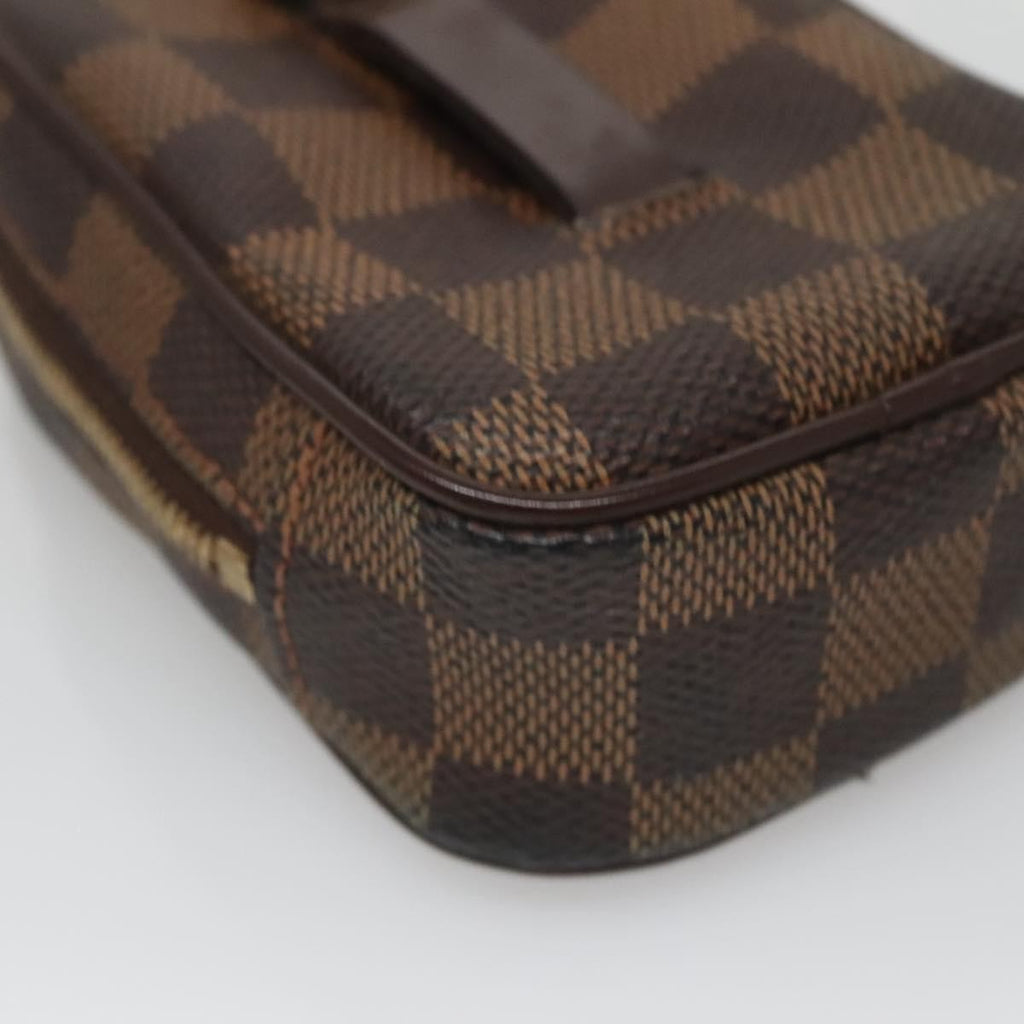 Louis Vuitton Etui Okapi Camera Case Damier Brown Canvas Bag (Pre-Owned)