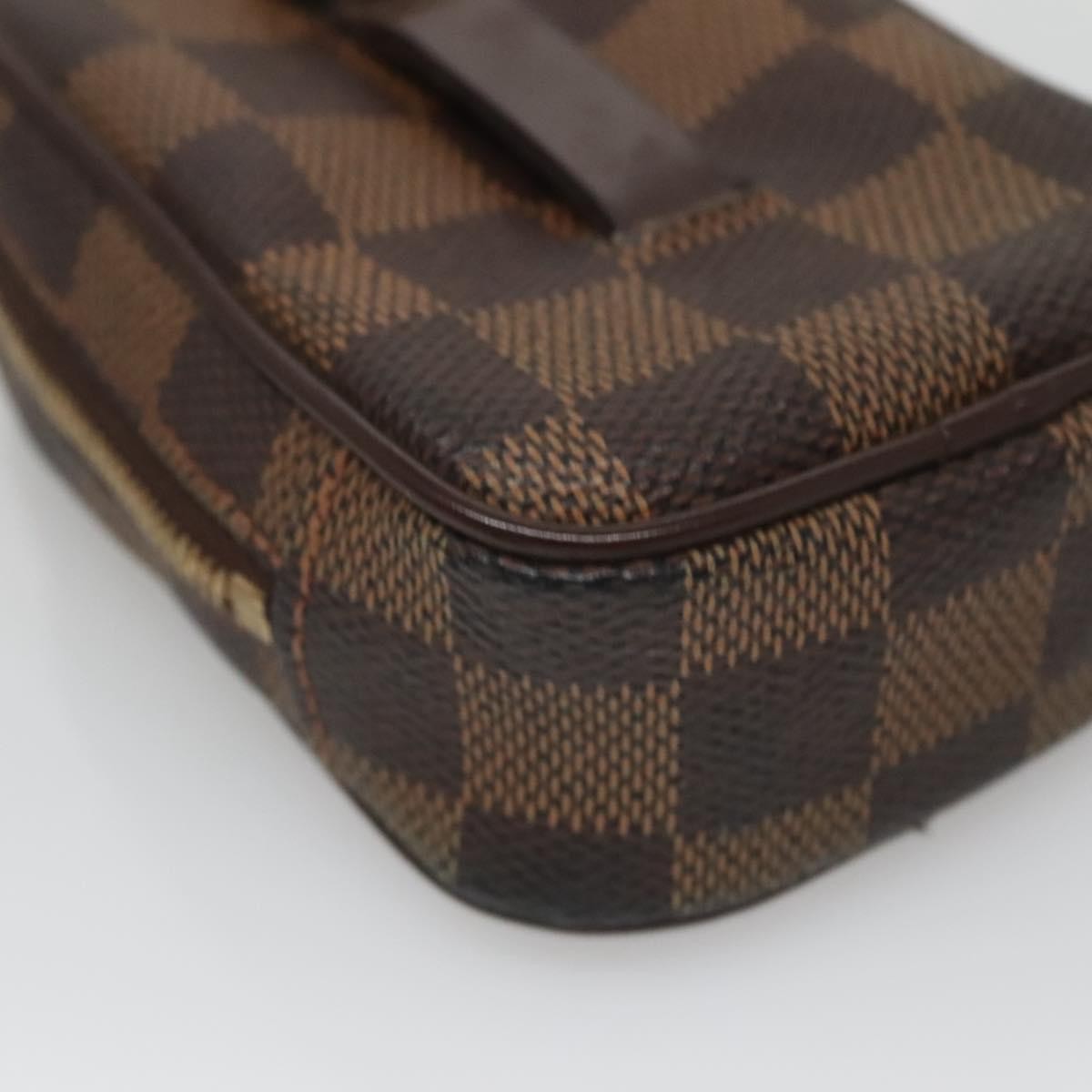 Louis Vuitton Etui Okapi Camera Case Damier Brown Canvas Bag (Pre-Owned)