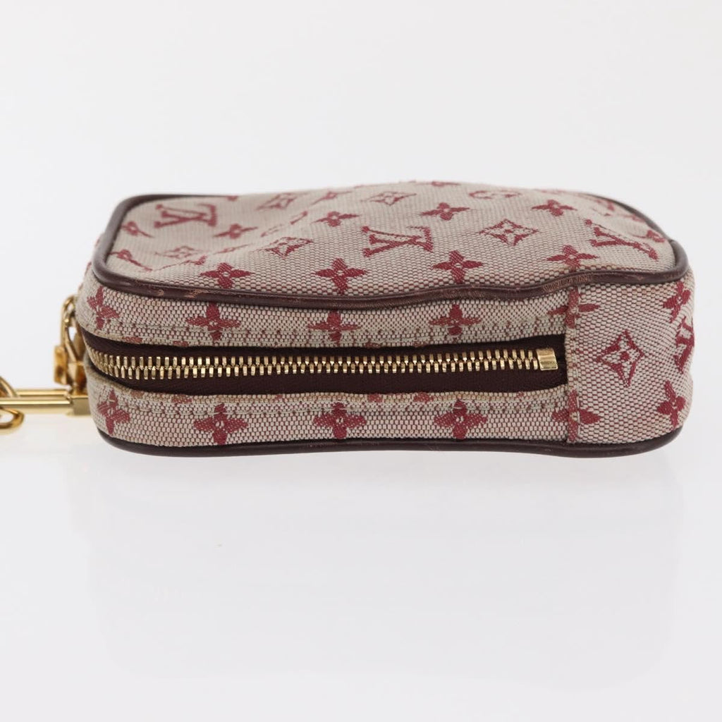 Louis Vuitton Camera Bag Mini Lin Red Canvas Clutche & Pouche Bag (Pre-Owned)