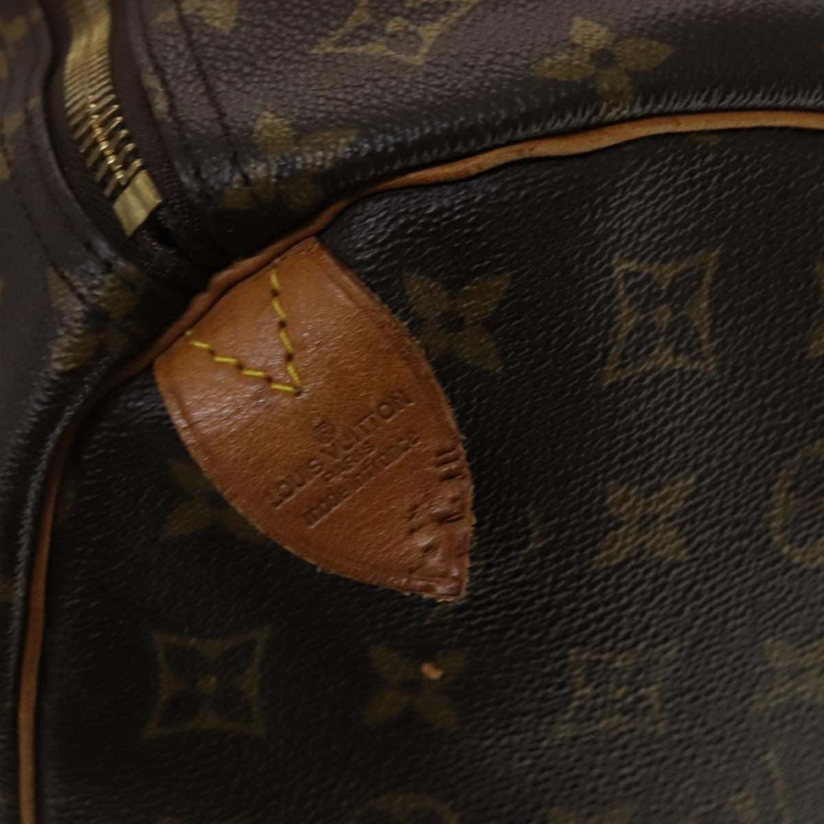 Louis Vuitton Keepall Bag Monogram Canvas Brown Canvas Travel Bag Bag (Pre-Owned)