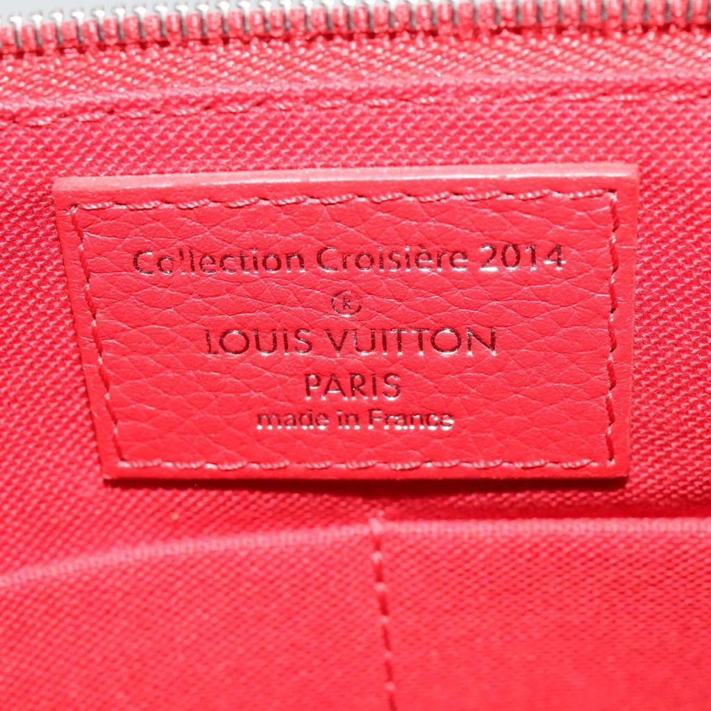 Louis Vuitton Essential Cuir Boheme Handbag Leather Red Leather Shoulder Bag Bag (Pre-Owned)