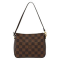 Louis Vuitton Trousse Make Up Bag Damier Canvas Brown Canvas Shoulder Bag Bag (Pre-Owned)
