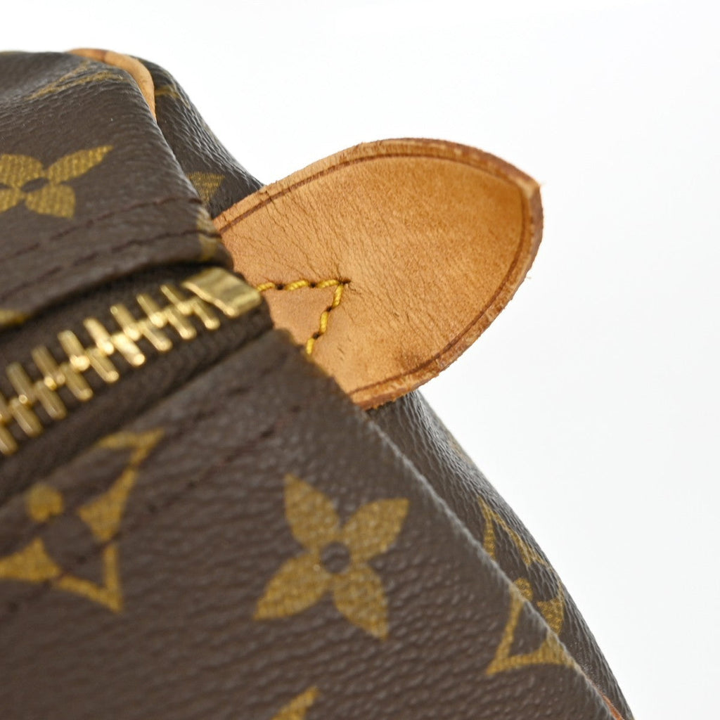 Louis Vuitton Keepall Bag Monogram Canvas Brown Canvas Travel Bag Bag (Pre-Owned)