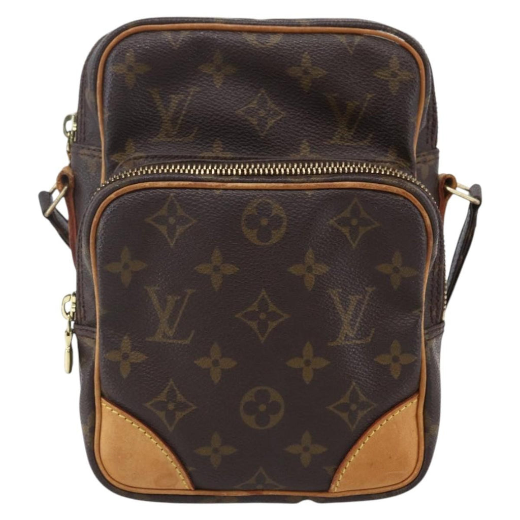 Louis Vuitton Amazone Bag Monogram Canvas Brown Canvas Shoulder Bag Bag (Pre-Owned)