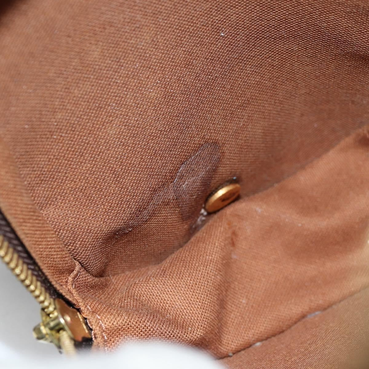 Louis Vuitton Pochette Gange Monogram Canvas Brown Canvas Bag (Pre-Owned)