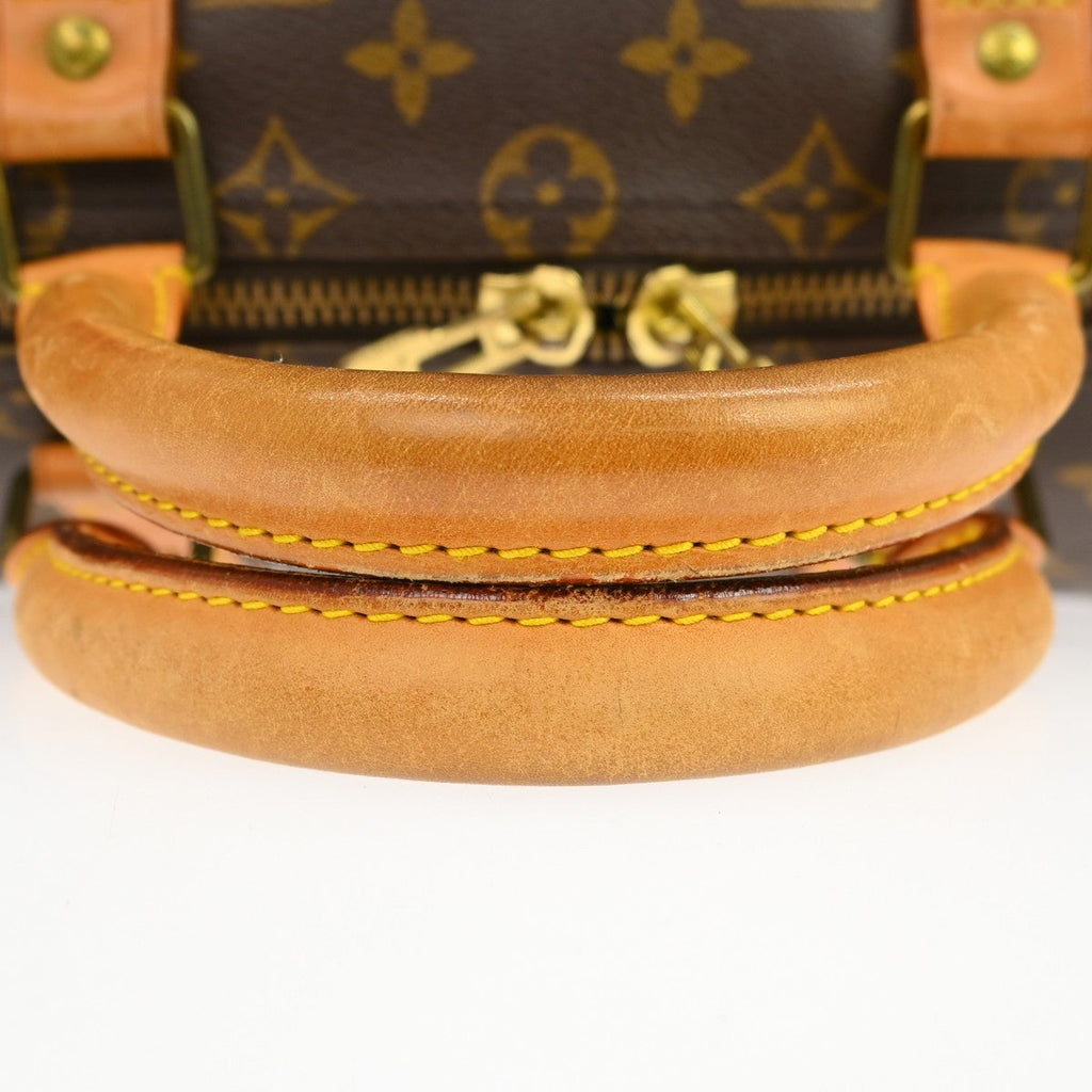 Louis Vuitton Keepall Bag Monogram Canvas Brown Canvas Travel Bag Bag (Pre-Owned)