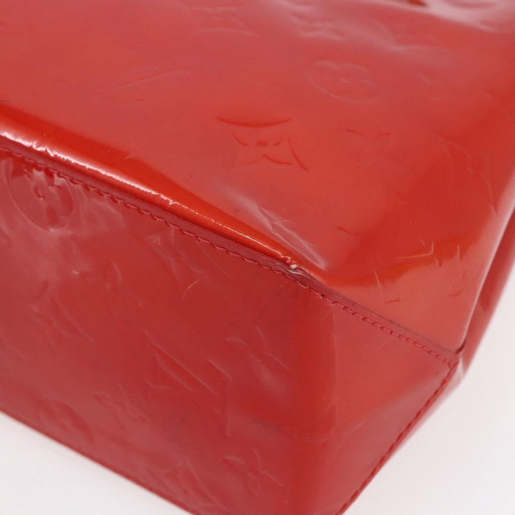 Louis Vuitton Reade Handbag Monogram Vernis Red Patent_Leather Handbag (Pre-Owned)