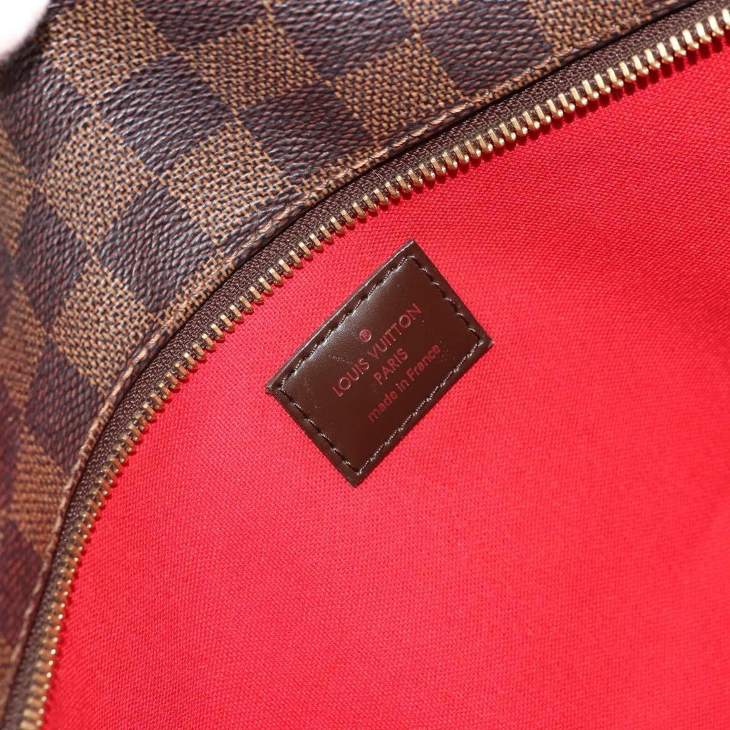 Louis Vuitton Bloomsbury Handbag Damier Brown Canvas Handbag (Pre-Owned)