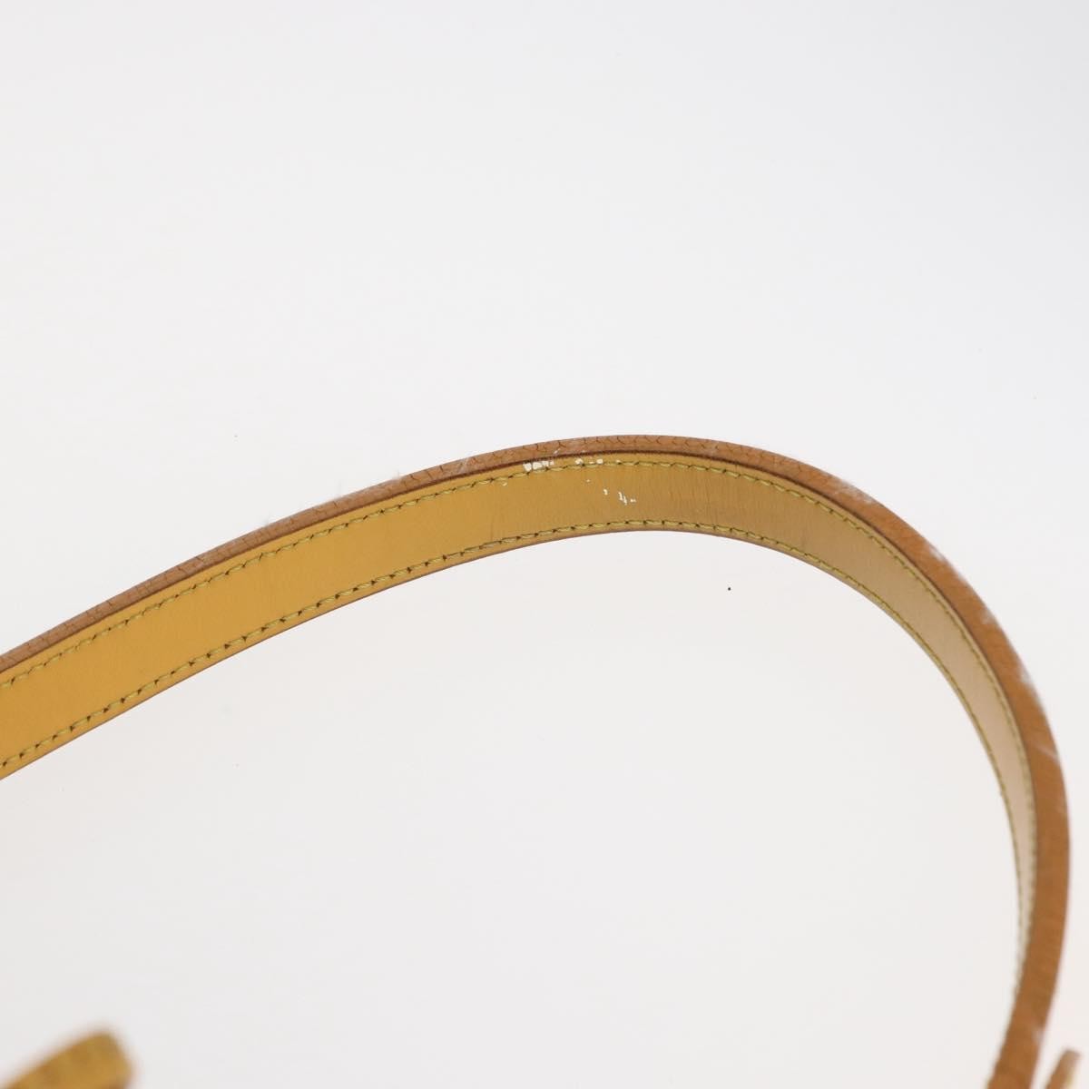 Louis Vuitton Noe Handbag Epi Leather Yellow Leather Shoulder Bag Bag (Pre-Owned)