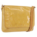 Louis Vuitton Thompson Street Handbag Monogram Vernis Beige Patent_Leather Shoulder Bag Bag (Pre-Owned)