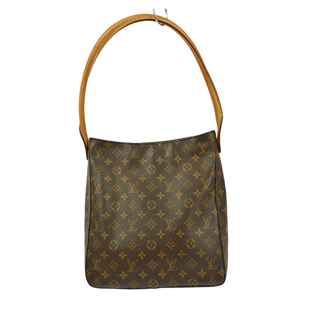 Louis Vuitton Monogram Looping Handbag Monogram Canvas Brown Canvas Shoulder Bag Bag (Pre-Owned)