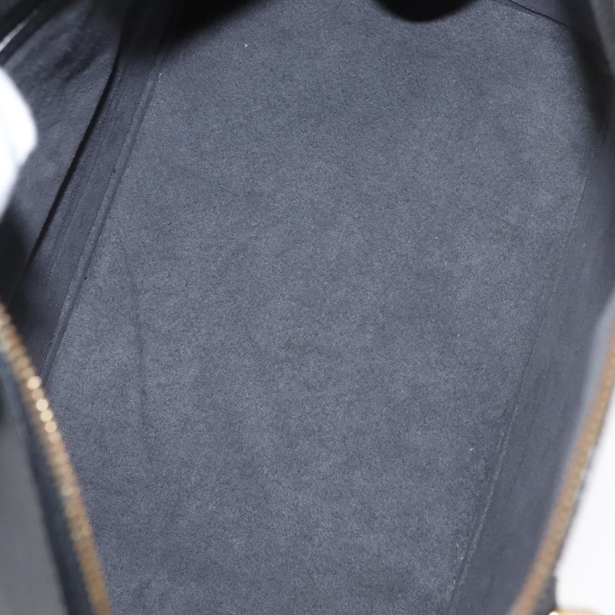 Louis Vuitton Alma Handbag Epi Leather Black Leather Handbag (Pre-Owned)