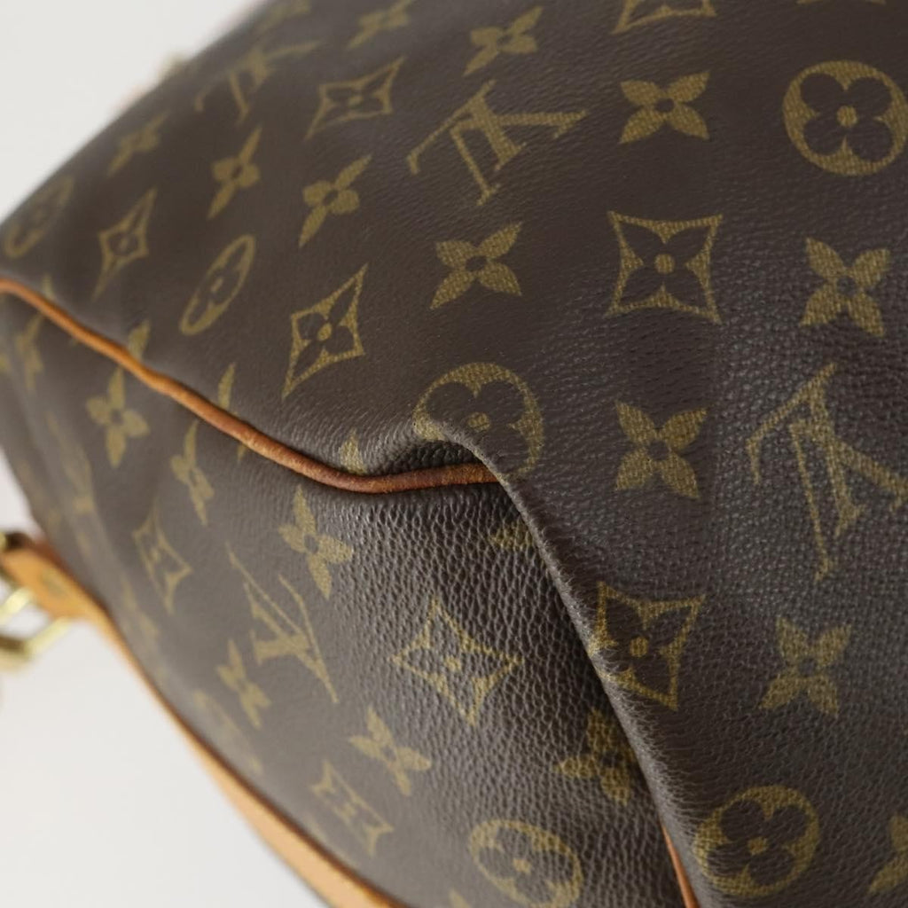 Louis Vuitton Keepall Bag Monogram Canvas Brown Canvas Travel Bag Bag (Pre-Owned)
