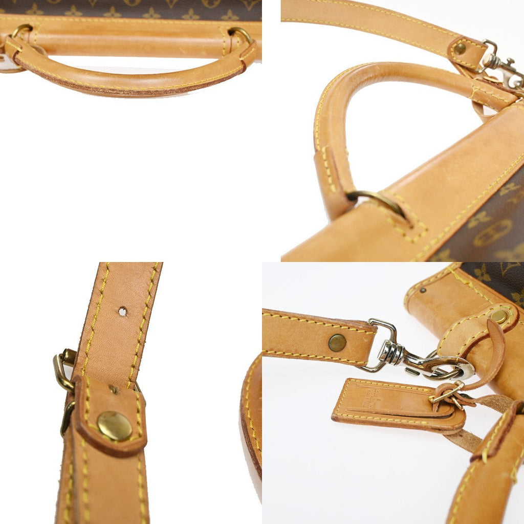Louis Vuitton Sac Chasse Hunting Bag Monogram Canvas Brown Canvas Briefcase Bag (Pre-Owned)