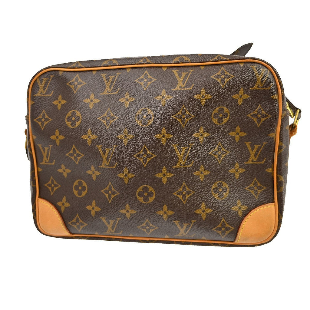 Louis Vuitton Nil Messenger Bag Monogram Canvas Brown Canvas Shoulder Bag Bag (Pre-Owned)