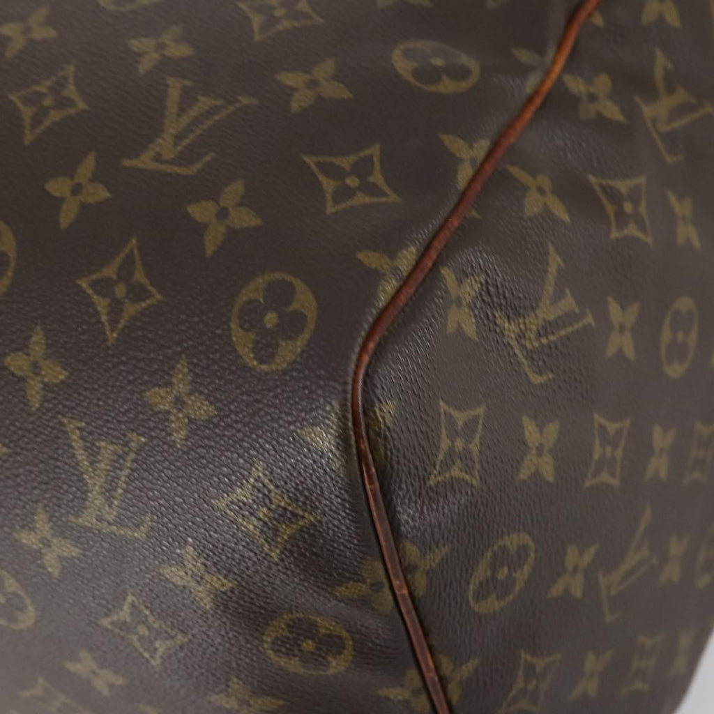 Louis Vuitton Keepall Bag Monogram Canvas Brown Canvas Travel Bag Bag (Pre-Owned)