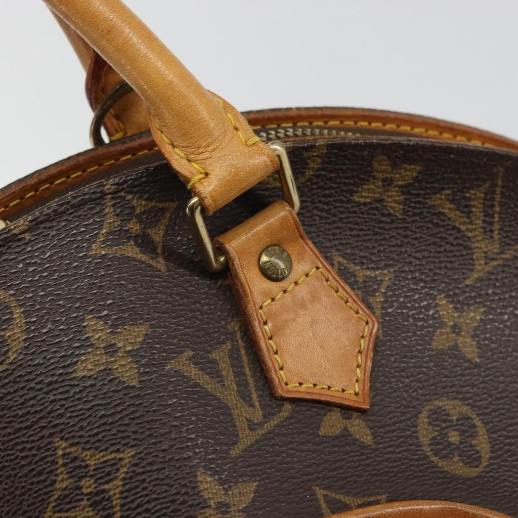 Louis Vuitton Ellipse Bag Monogram Canvas Brown Canvas Handbag (Pre-Owned)