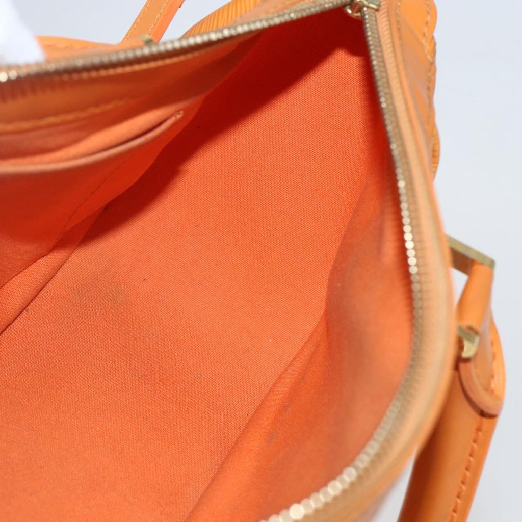 Louis Vuitton Danura Handbag Epi Orange Leather Handbag (Pre-Owned)