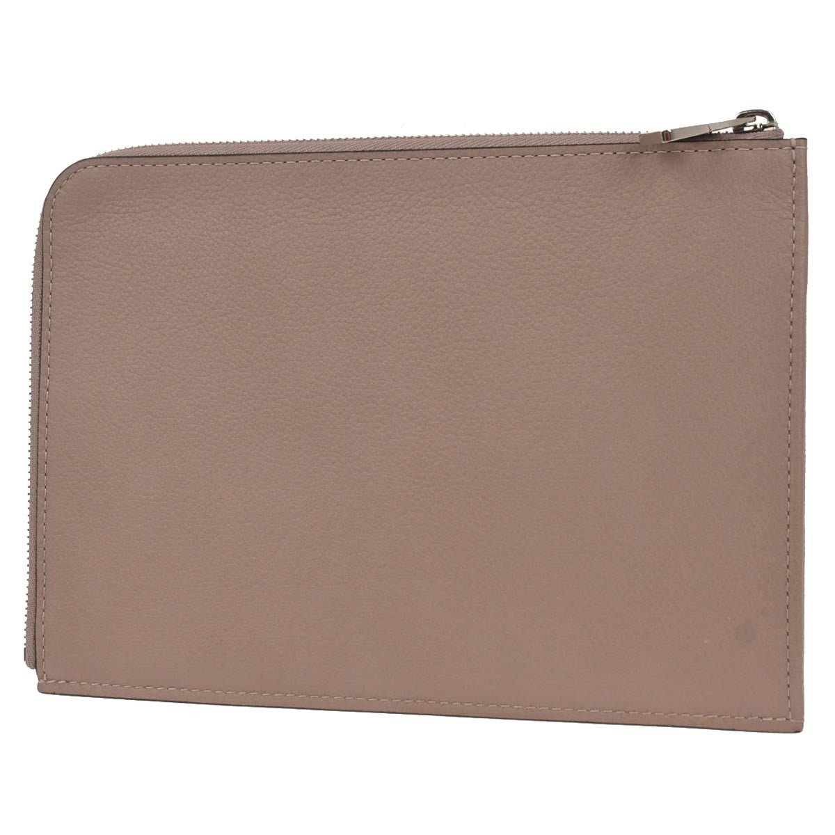 Louis Vuitton Pochette Jour Leather Gray Leather Clutche & Pouche Bag (Pre-Owned)