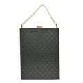 Louis Vuitton Saint Ange Handbag Monogram Satin Black Satin Handbag (Pre-Owned)