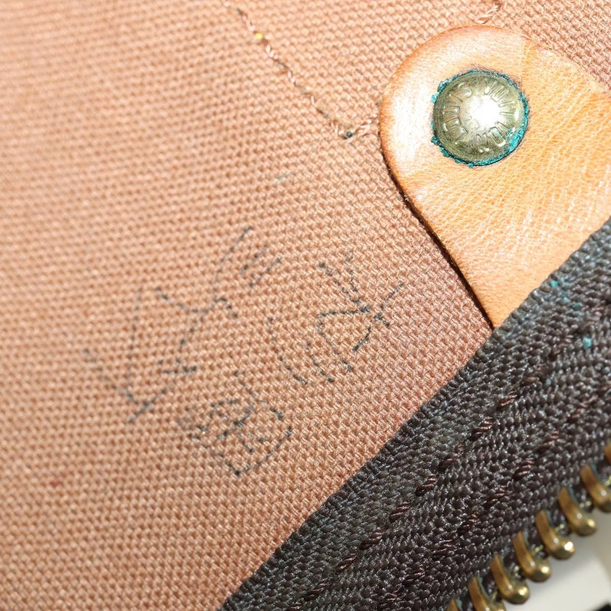 Louis Vuitton Keepall Bandouliere Bag Monogram Canvas Brown Canvas Travel Bag Bag (Pre-Owned)