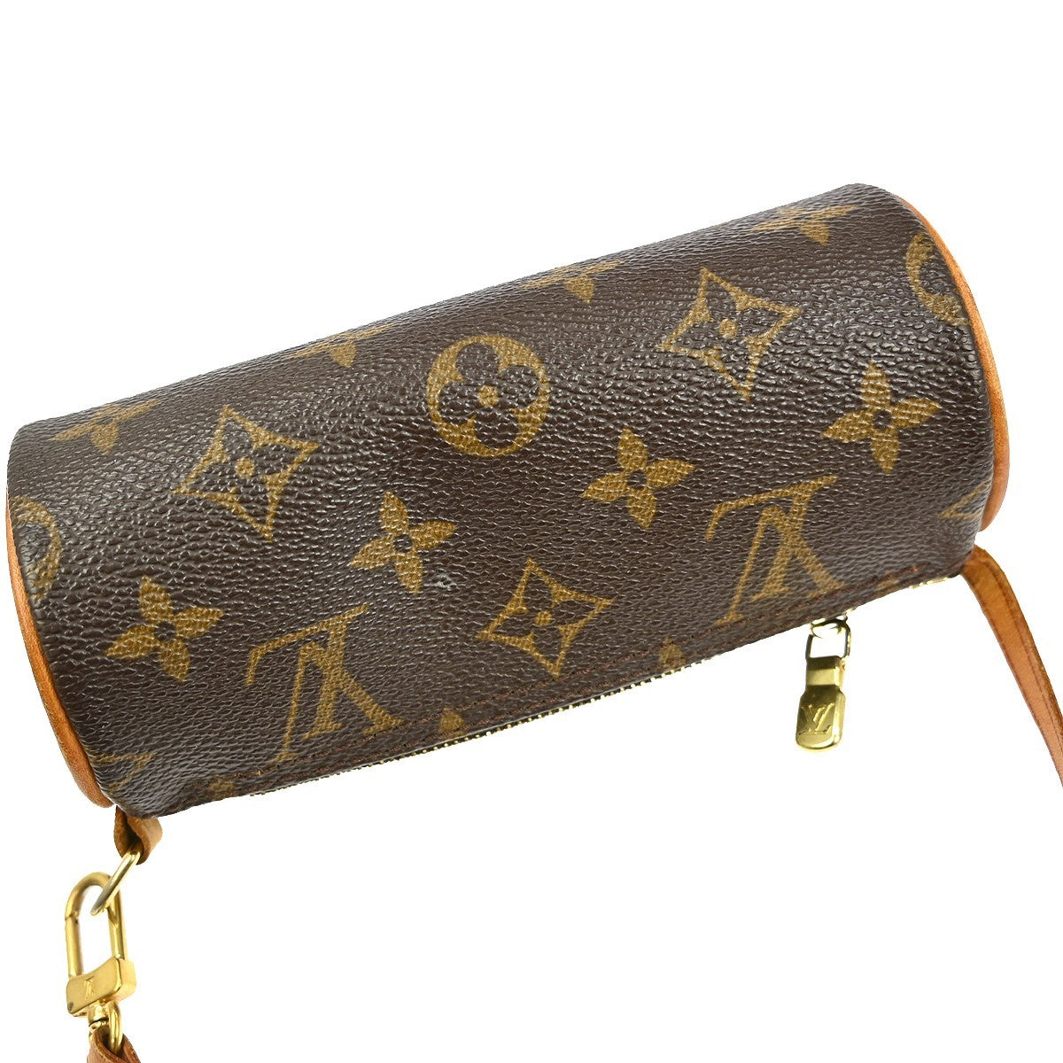 Louis Vuitton Papillon Pochette Monogram Canvas Brown Canvas Clutche & Pouche Bag (Pre-Owned)