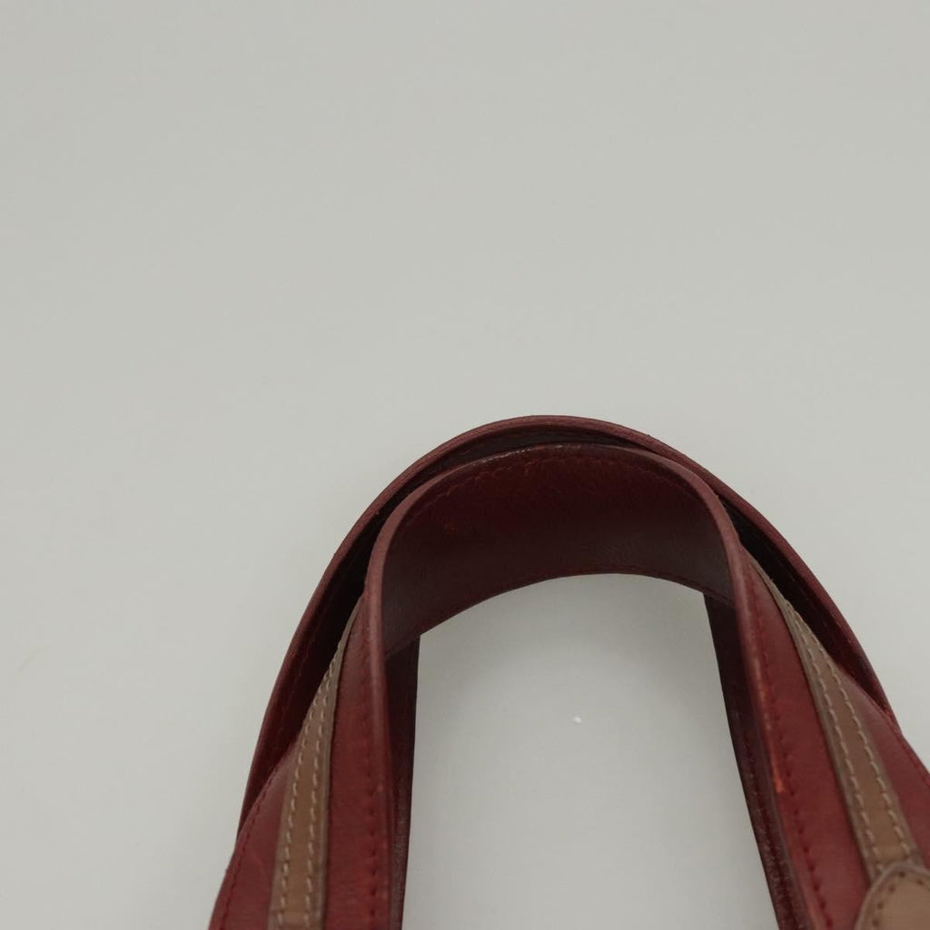 Louis Vuitton Aviator Handbag Limited Edition Monogram Jacquard Burgundy Canvas Handbag (Pre-Owned)