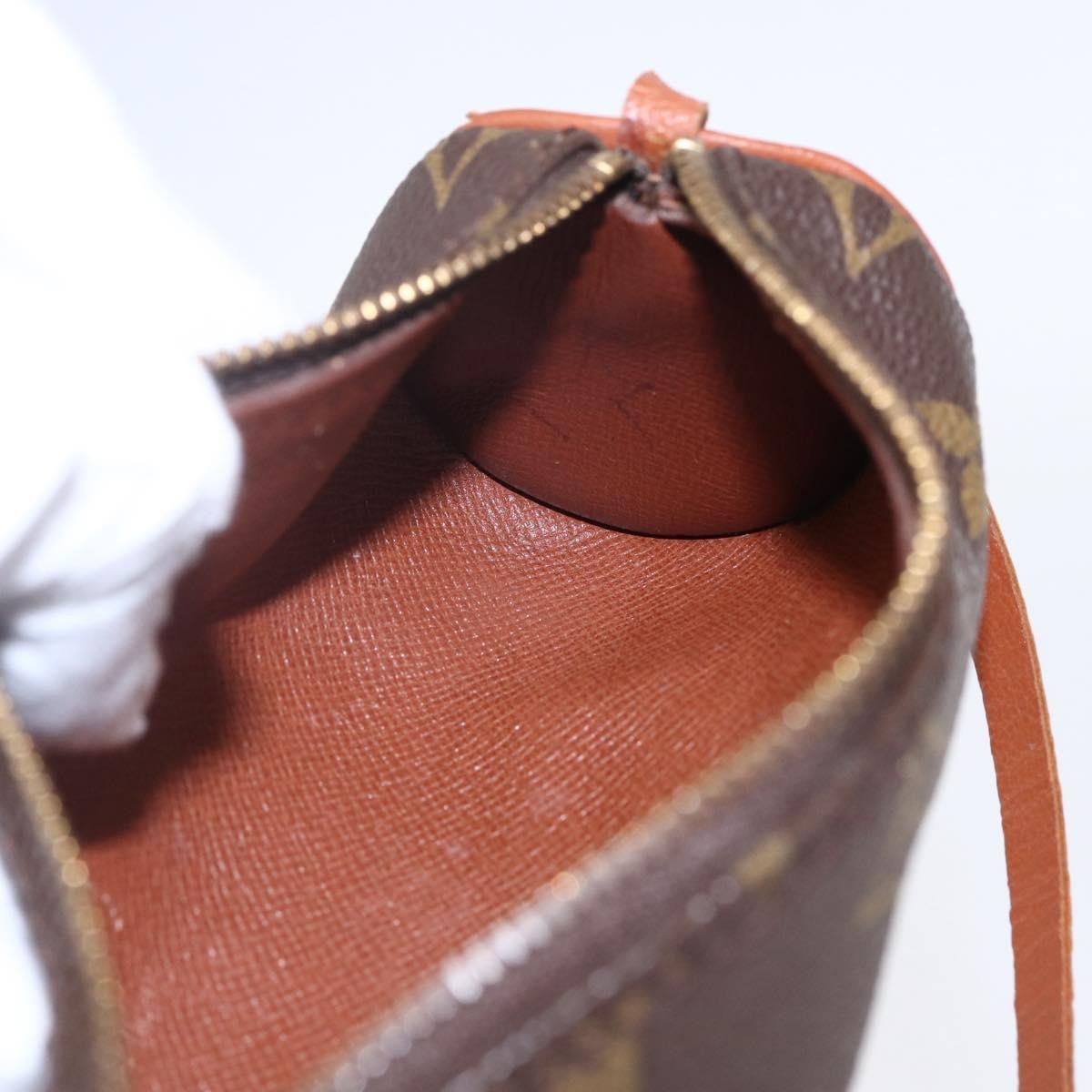 Louis Vuitton Papillon Pochette Monogram Canvas Brown Canvas Clutche & Pouche Bag (Pre-Owned)