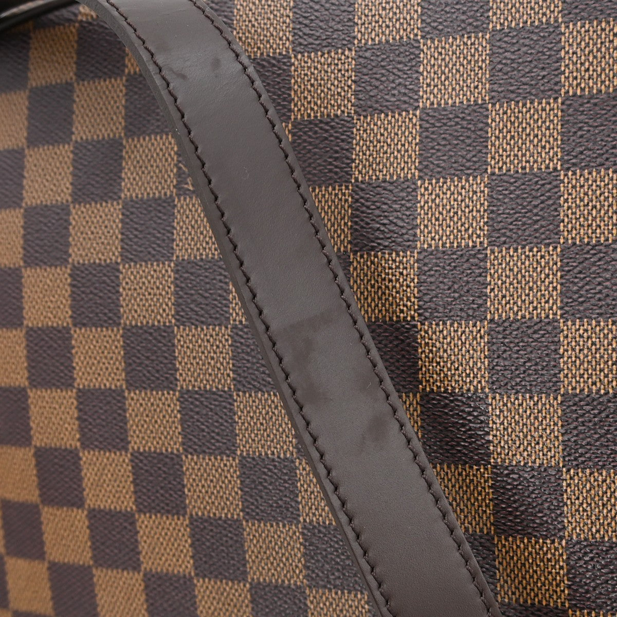 Louis Vuitton Ipanema Handbag Damier Brown Canvas Shoulder Bag Bag (Pre-Owned)
