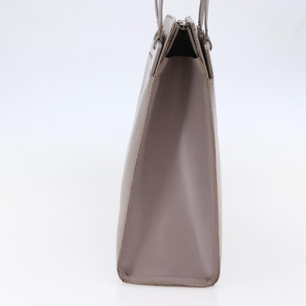 Louis Vuitton Croisette Handbag Epi Leather Purple Leather Tote Bag Bag (Pre-Owned)