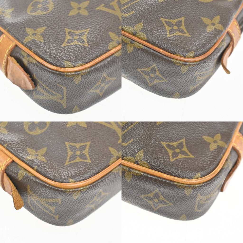 Louis Vuitton Pochette Marly Bandouliere Bag Monogram Canvas Brown Canvas Shoulder Bag Bag (Pre-Owned)