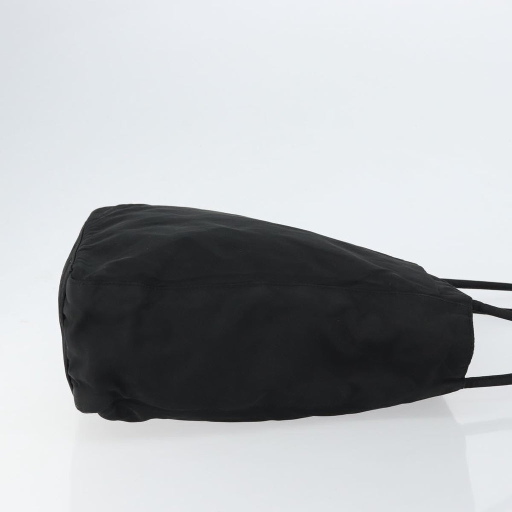 Prada Vintage Tote Tessuto Black Nylon Tote Bag Bag (Pre-Owned)