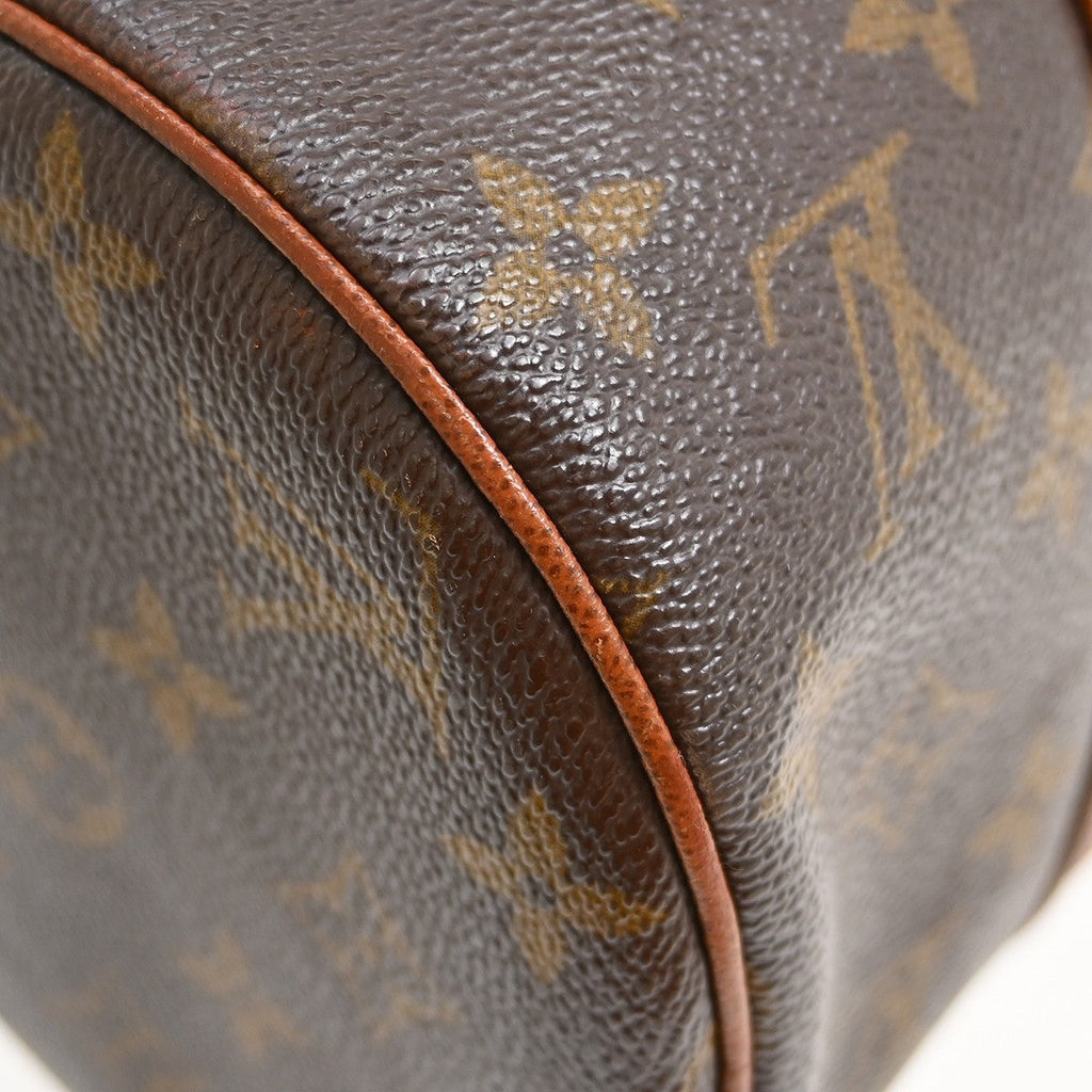 Louis Vuitton Papillon Handbag Monogram Canvas Brown Canvas Handbag (Pre-Owned)