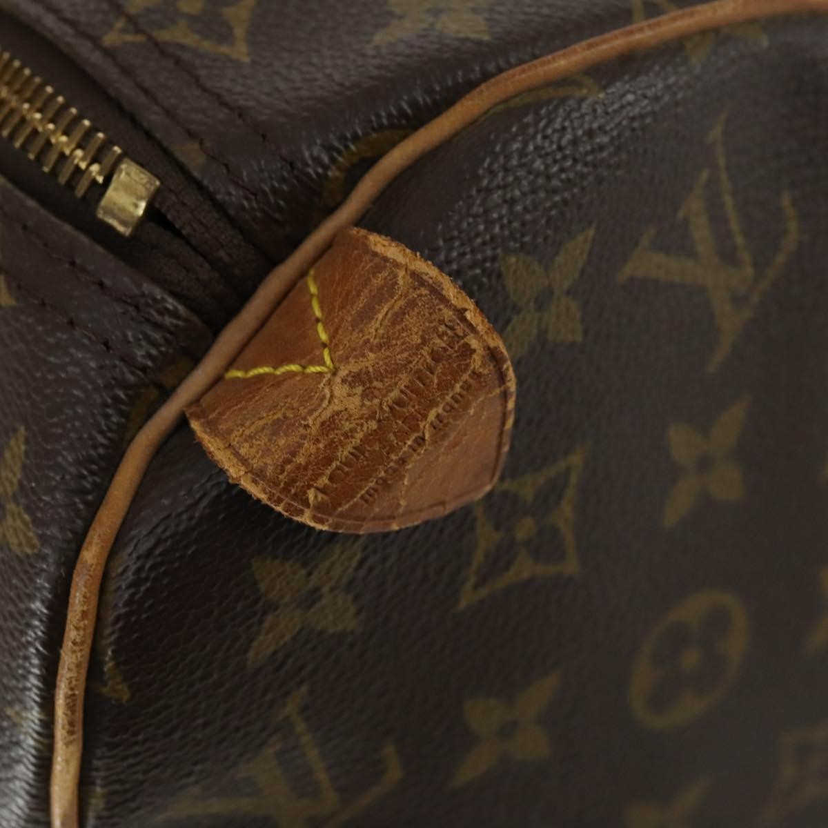 Louis Vuitton Keepall Bag Monogram Canvas Brown Canvas Travel Bag Bag (Pre-Owned)