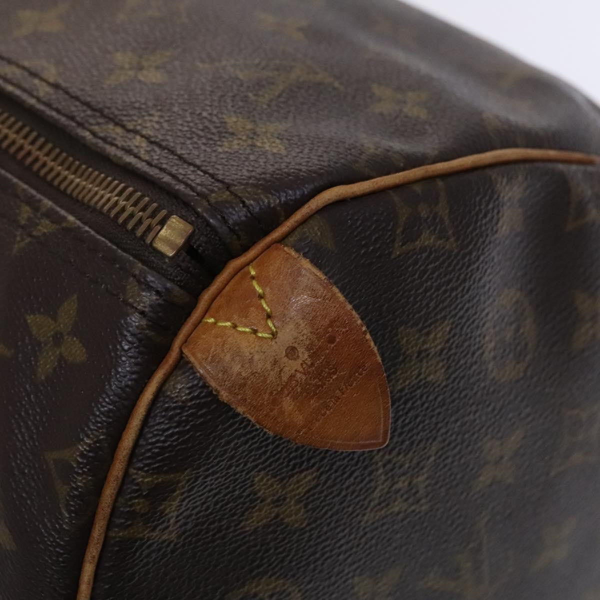 Louis Vuitton Keepall Bag Monogram Canvas Brown Canvas Travel Bag Bag (Pre-Owned)