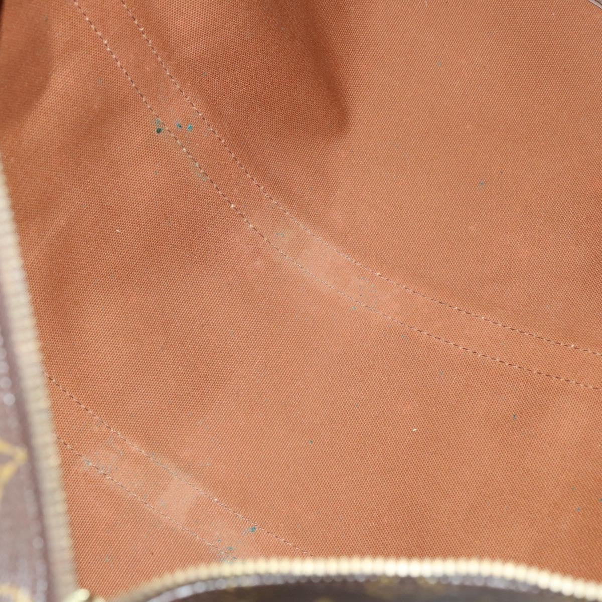 Louis Vuitton Keepall Bag Monogram Canvas Brown Canvas Travel Bag Bag (Pre-Owned)