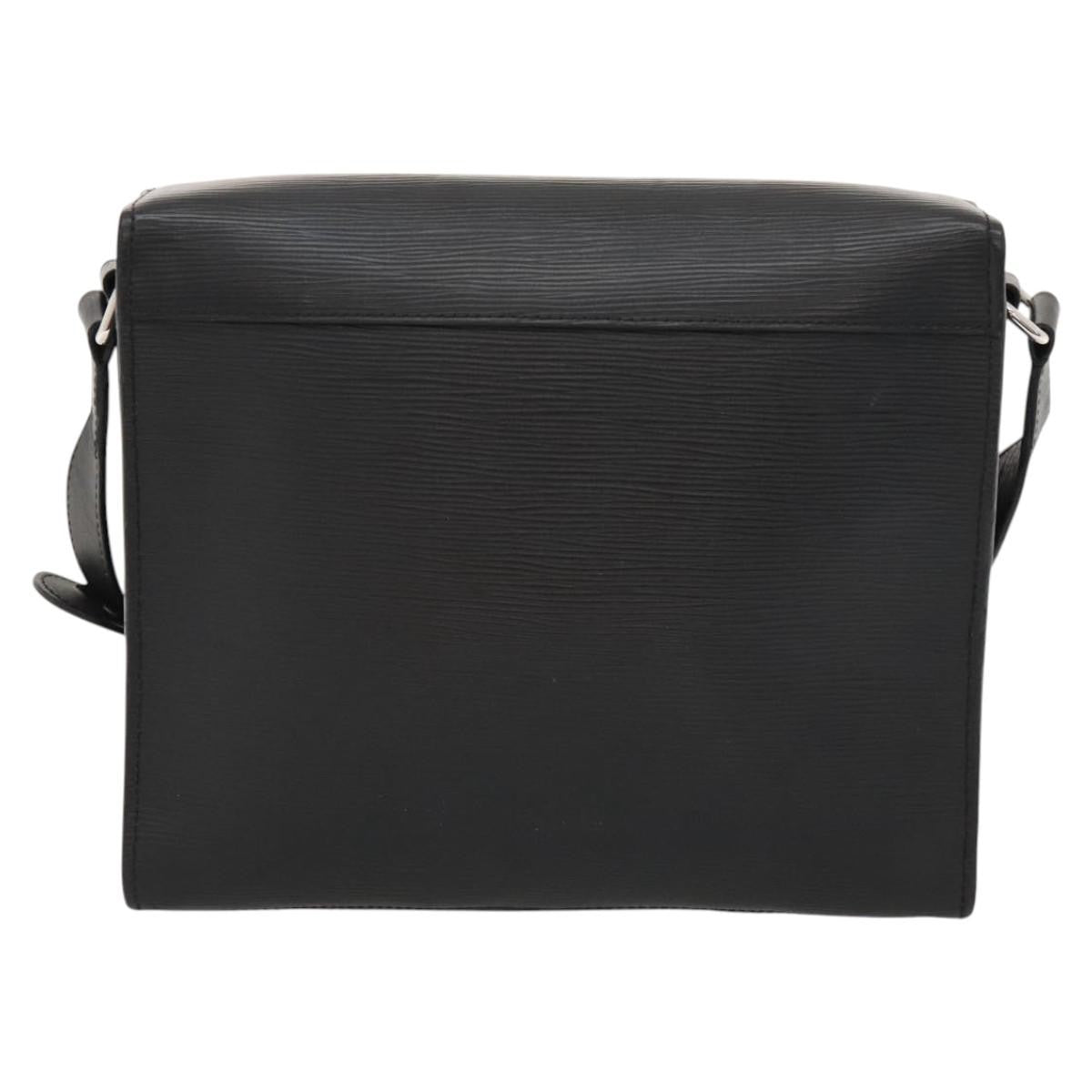 Louis Vuitton Harrington Messenger Bag Epi Leather Black Leather Shoulder Bag Bag (Pre-Owned)