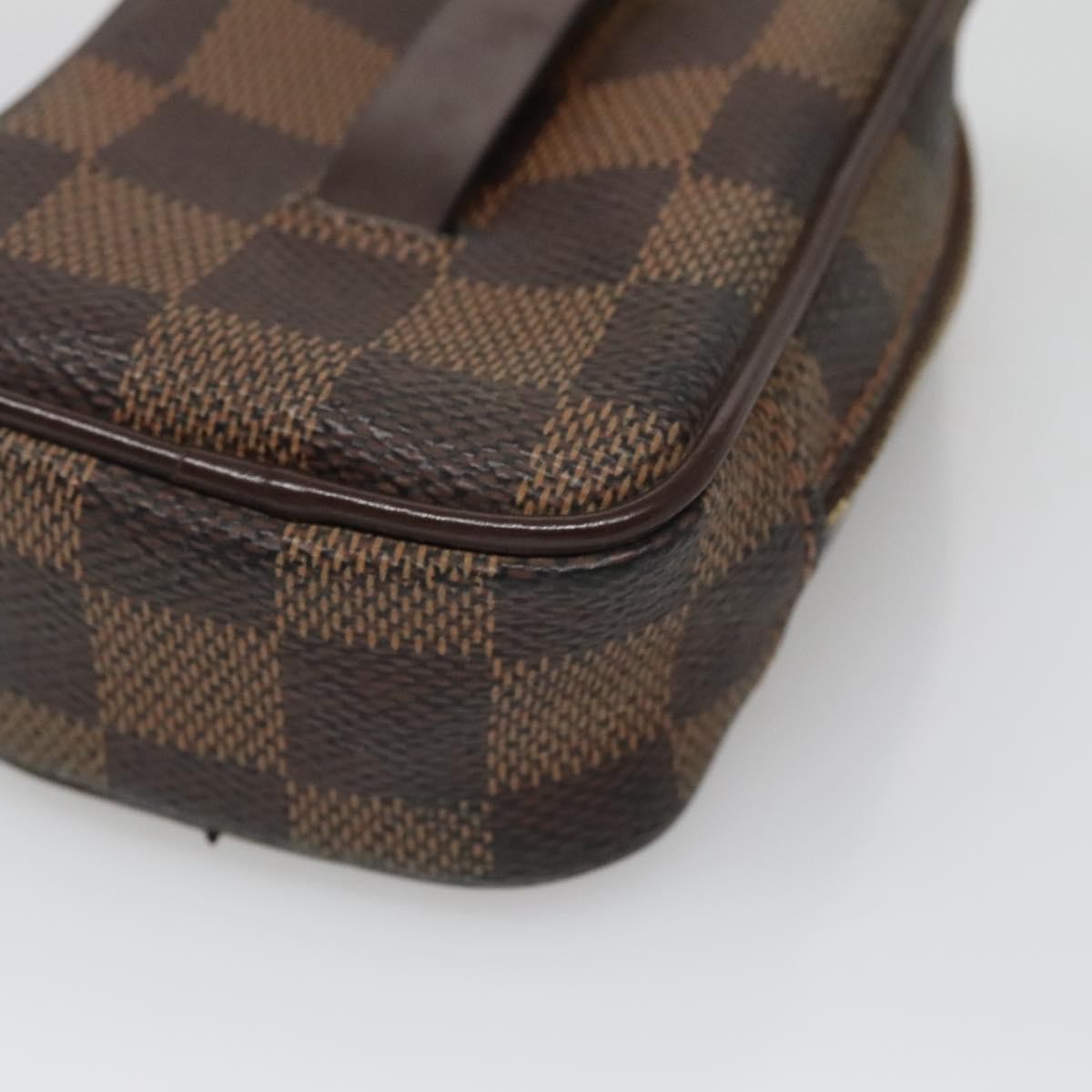 Louis Vuitton Etui Okapi Camera Case Damier Brown Canvas Bag (Pre-Owned)