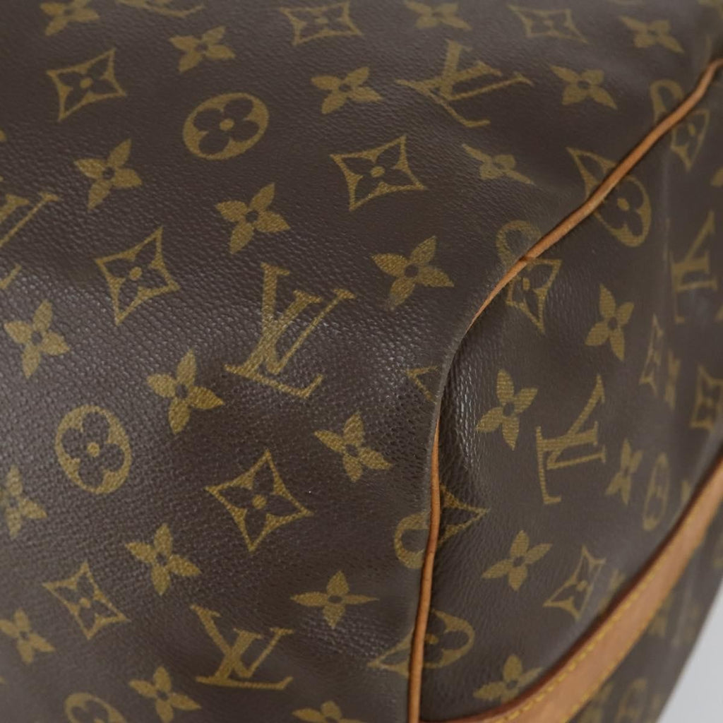 Louis Vuitton Keepall Bandouliere Bag Monogram Canvas Brown Canvas Travel Bag Bag (Pre-Owned)