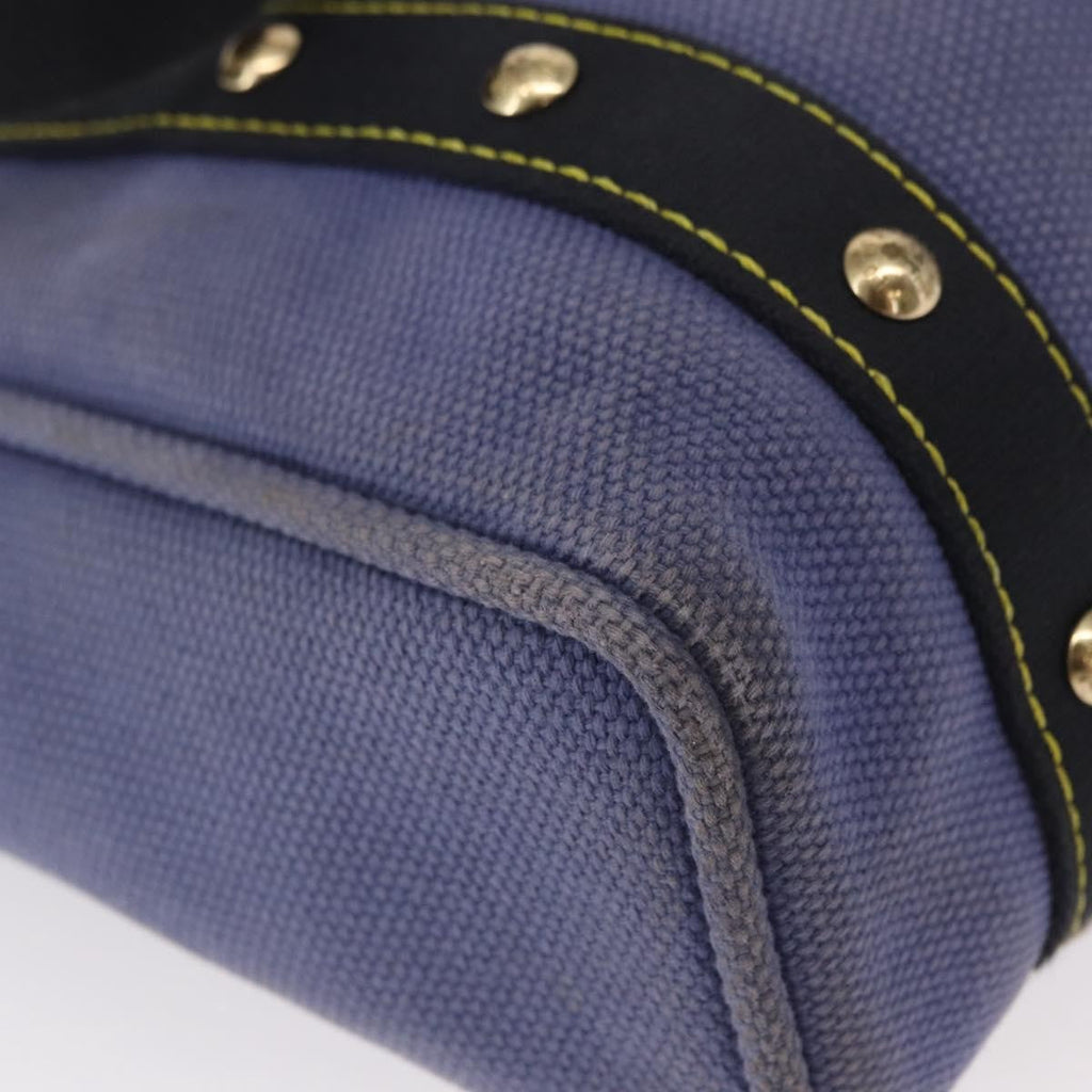 Louis Vuitton Antigua Tote Canvas Blue Canvas Tote Bag Bag (Pre-Owned)