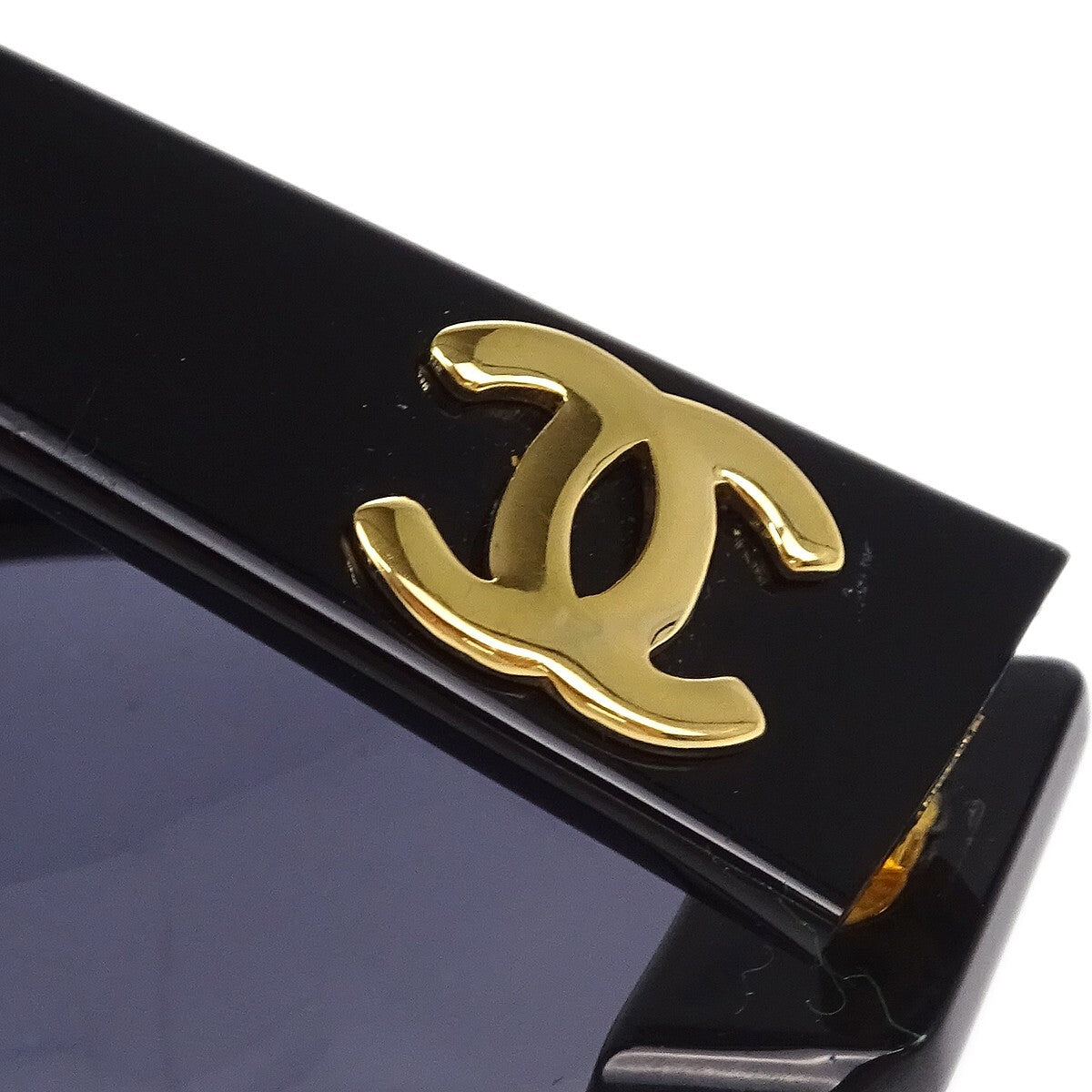 Chanel Chanel Logo Sunglasses Eye Wear Plastic Black Plastic Sunglasse Accessory (Pre-Owned)