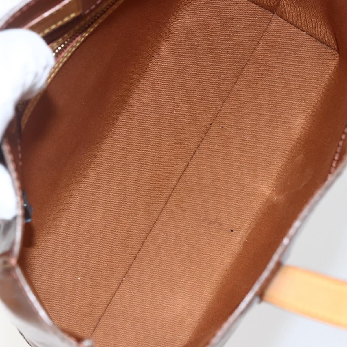 Louis Vuitton Reade Handbag Monogram Vernis Brown Patent_Leather Handbag (Pre-Owned)